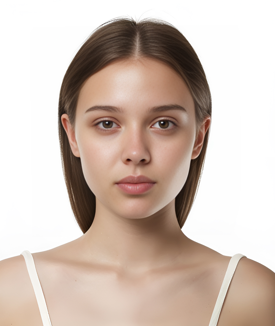 Blepharoplasty result — after